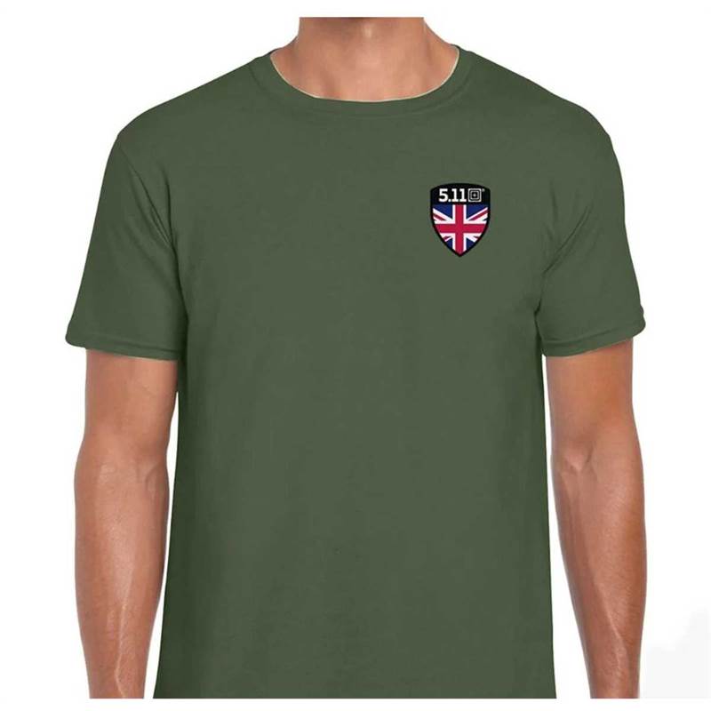 5.11 Mens Shield Short Sleeve Tee UK-1