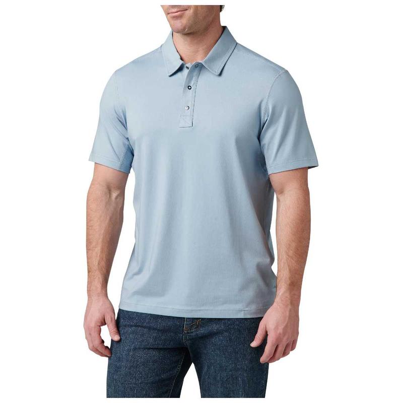 5.11 Mens Archer Crest Short Sleeve Polo Shirt-2