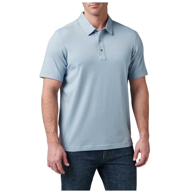 5.11 Mens Archer Crest Short Sleeve Polo Shirt-3