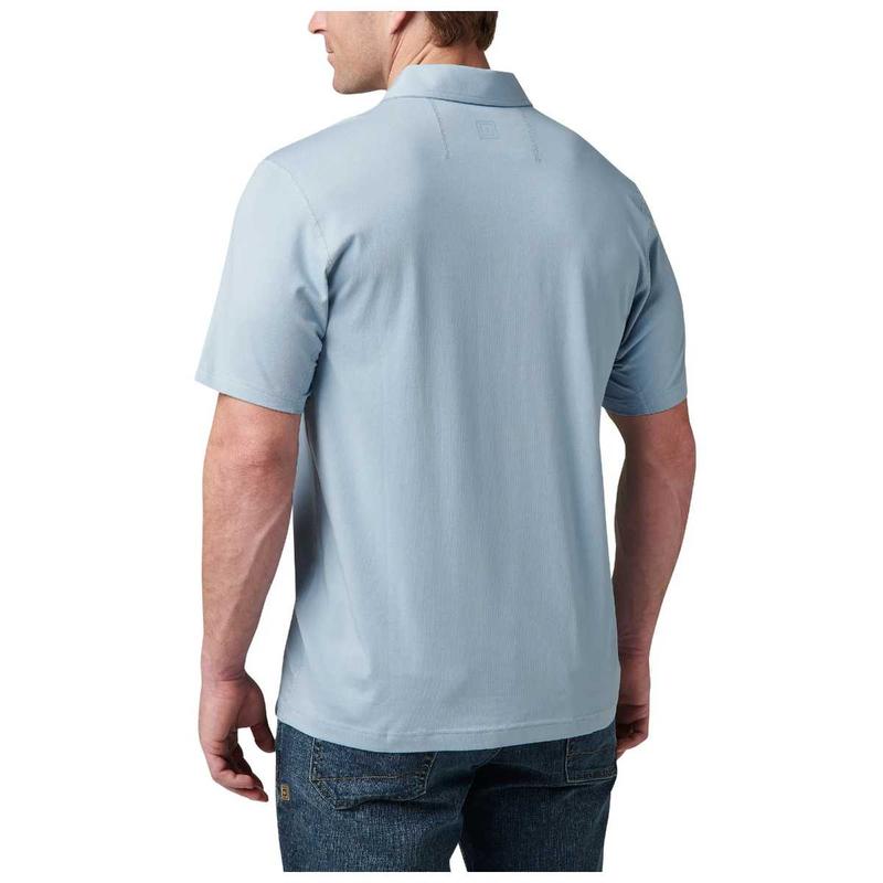 5.11 Mens Archer Crest Short Sleeve Polo Shirt-4
