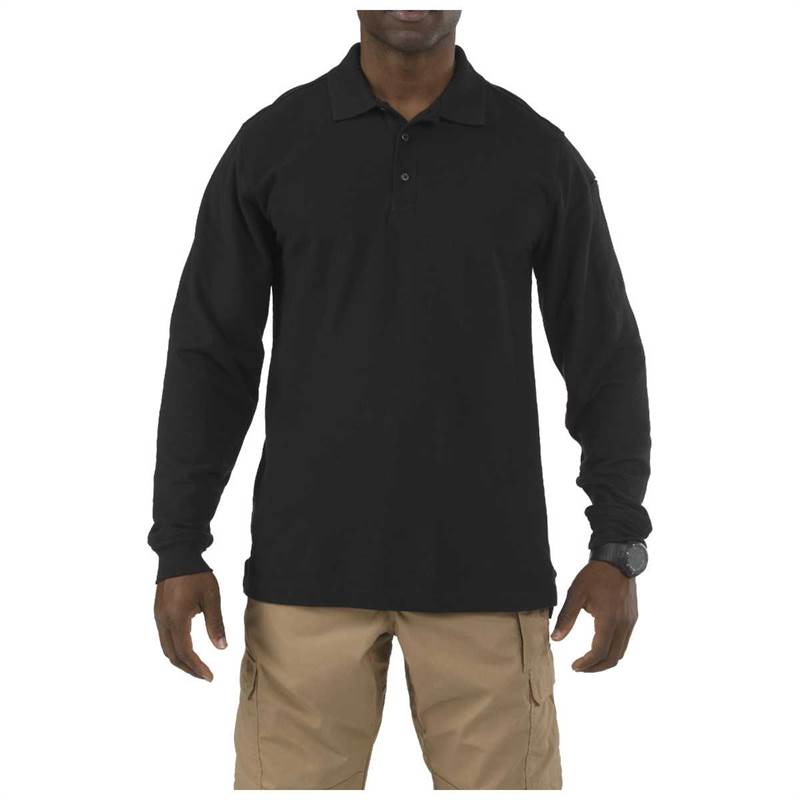 5.11 Mens Utility Long Sleeve Polo-1