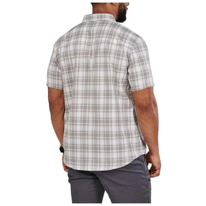 5.11 Mens Wyatt Short Sleeve Plaid Shirt-5