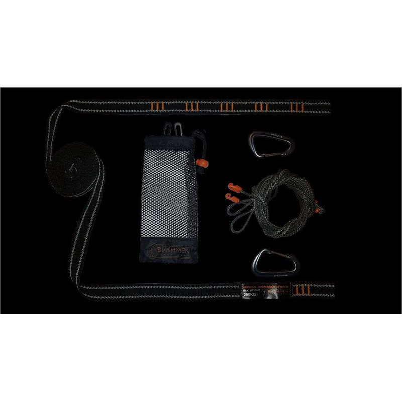 Bushmen ULTRALIGHT Hammock Suspension System-1