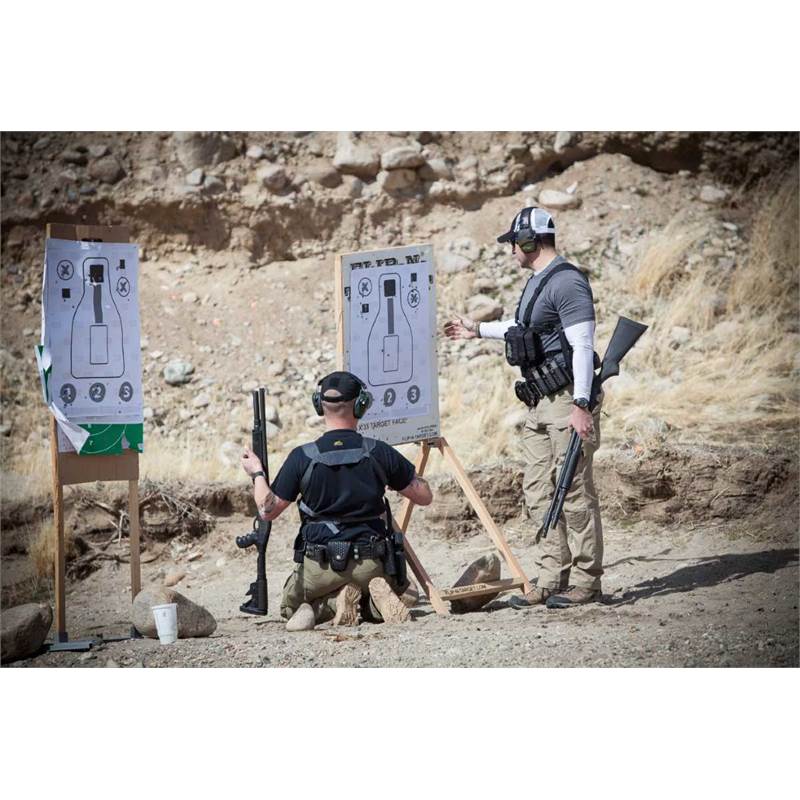 Helikon-Tex PXQT - Pistol Excercise/Qualification Target - Paper - 100 pcs set-2