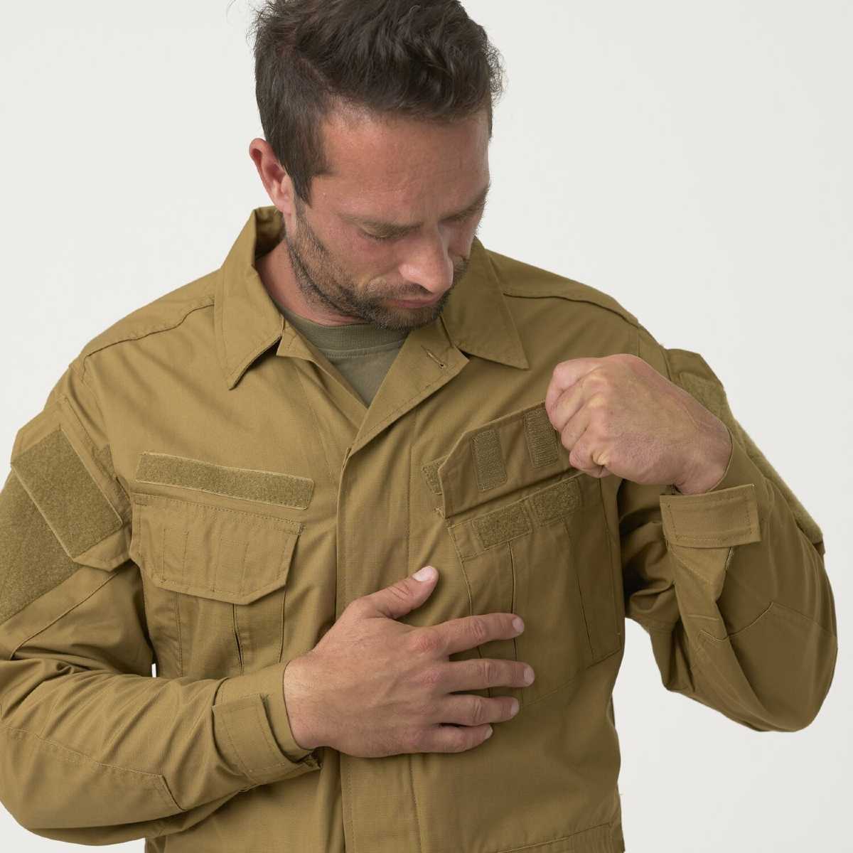thumbnail image 2 of Helikon Tex - SFU NEXT® Shirt - PolyCotton Ripstop - Woodland – Barbarossa Tactical Shop 2 of 14