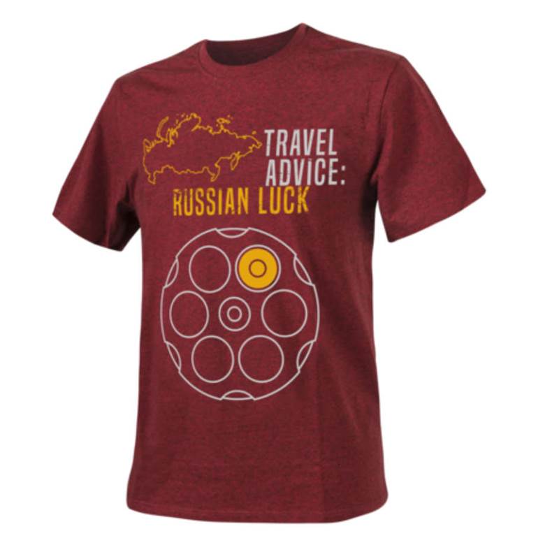 Helikon-Tex T-Shirt (Travel Advice: Russian Luck)-1