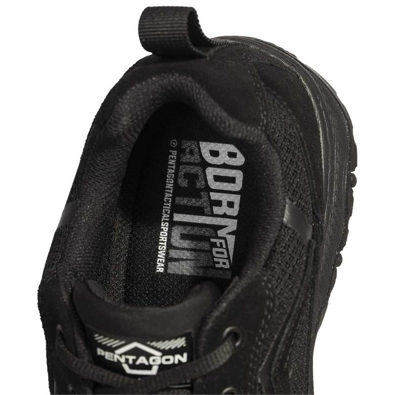 Pentagon Scorpion V2 Black Suede 4" Shoes-2