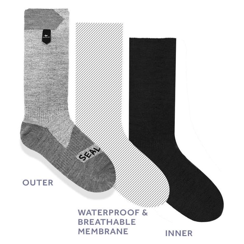 Sealskinz Waterproof All Weather Ankle Length Sock-3